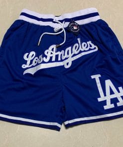 Los Angeles Dodgers Shorts Royal All Stitched