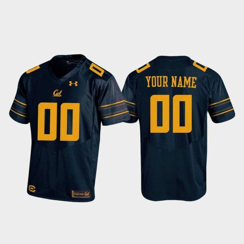 Men's Under Armour Aaron Rodgers Navy Cal Bears Replica Alumni Jersey