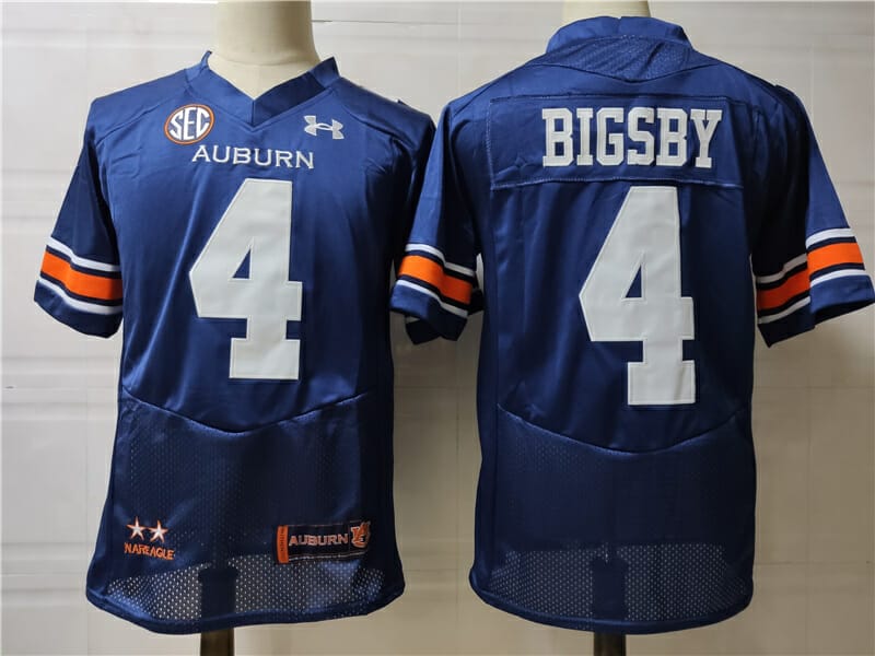Auburn Tigers Blank Edition Retro College Football Jersey Under Armour Dark  Blue - Top Smart Design
