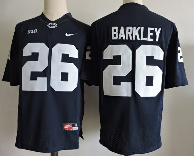 Saquon Barkley Penn State Jersey PSU #26 NCAA College Football