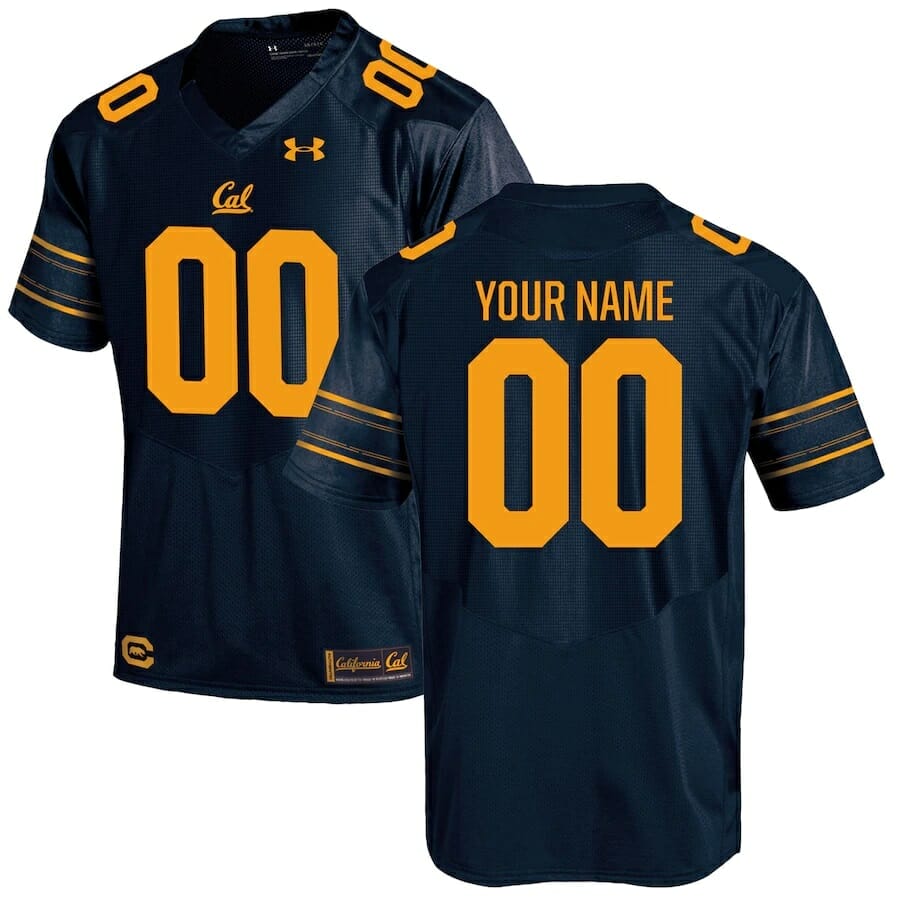 Hot] Buy New Custom California Golden Bears Jersey Gold