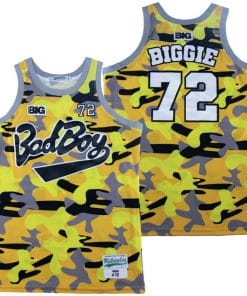 Biggie Badboy Camo Basketball Jersey