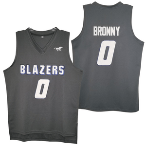Bronny James 0 Sierra Canyon High School Trailblazers White Basketball  Jersey — BORIZ