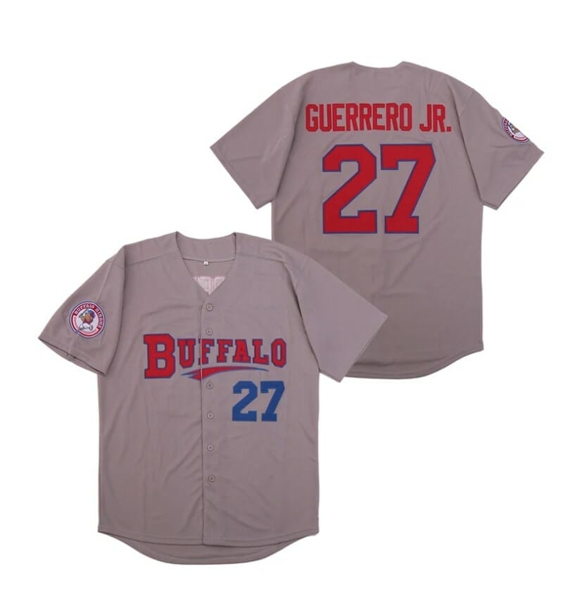 Buffalo Bisons Guerrero Jr. Baseball Jersey - Top Smart Design