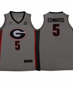 Georgia Bulldogs #5 Anthony Edwards NCAA Basketball Jersey
