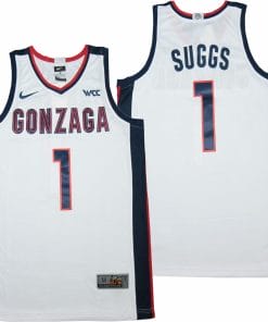 Gonzaga Bulldogs #1 Jalen Suggs NCAA Basketball Jersey