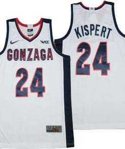 Gonzaga Bulldogs #24 Corey Kispert NCAA Basketball Jersey