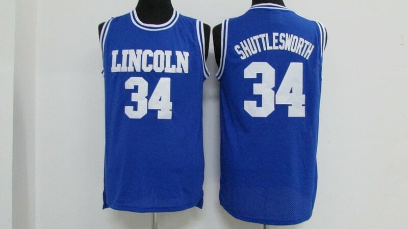 Jesus Shuttlesworth #34 Lincoln Basketball Jersey - Top Smart Design