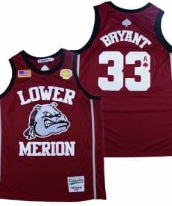Shop Online Bryant #33 Lower Merion High School Basketball Jersey