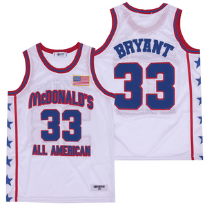 Kobe Bryant McDonald's All American White Jersey