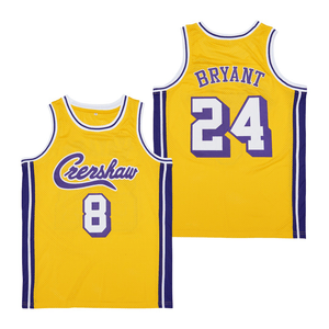 Kobe Bryant #8 #24 Los Angeles Crenshaw Basketball Jersey - Top Smart Design