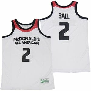 High School Basketball Jersey LaMelo Ball #2 McDonald S All-American Game