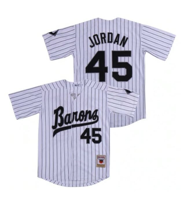 michael jordan barons jersey