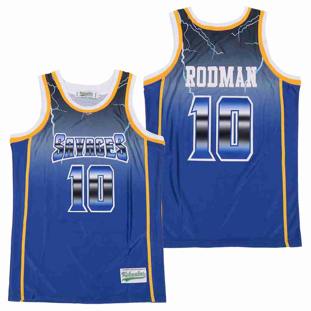 Sayaces #10 Rodman Basketball Jersey - Top Smart Design