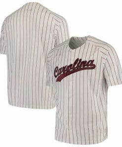 Custom South Carolina Gamecocks Jersey Name and Number Baseball Pinstripe