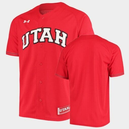 Trending] Buy Now New Custom Utah Utes Jersey Away Red