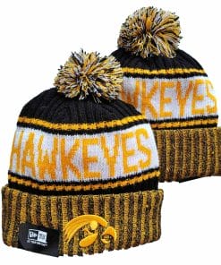 Iowa Hawkeyes NCAA Hat Knit - New Era Logo Alternate Edition