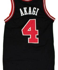 Akagi #4 Shohoku Slam Dunk New Basketball Jersey Black