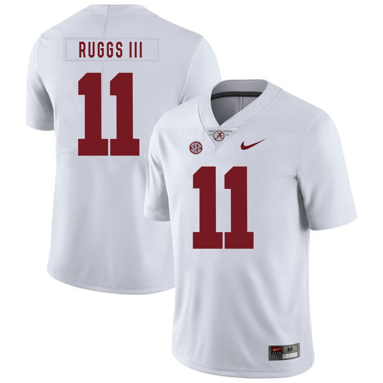 Alabama Crimson Tide #11 Henry Ruggs III College Football Jersey Black -  Top Smart Design