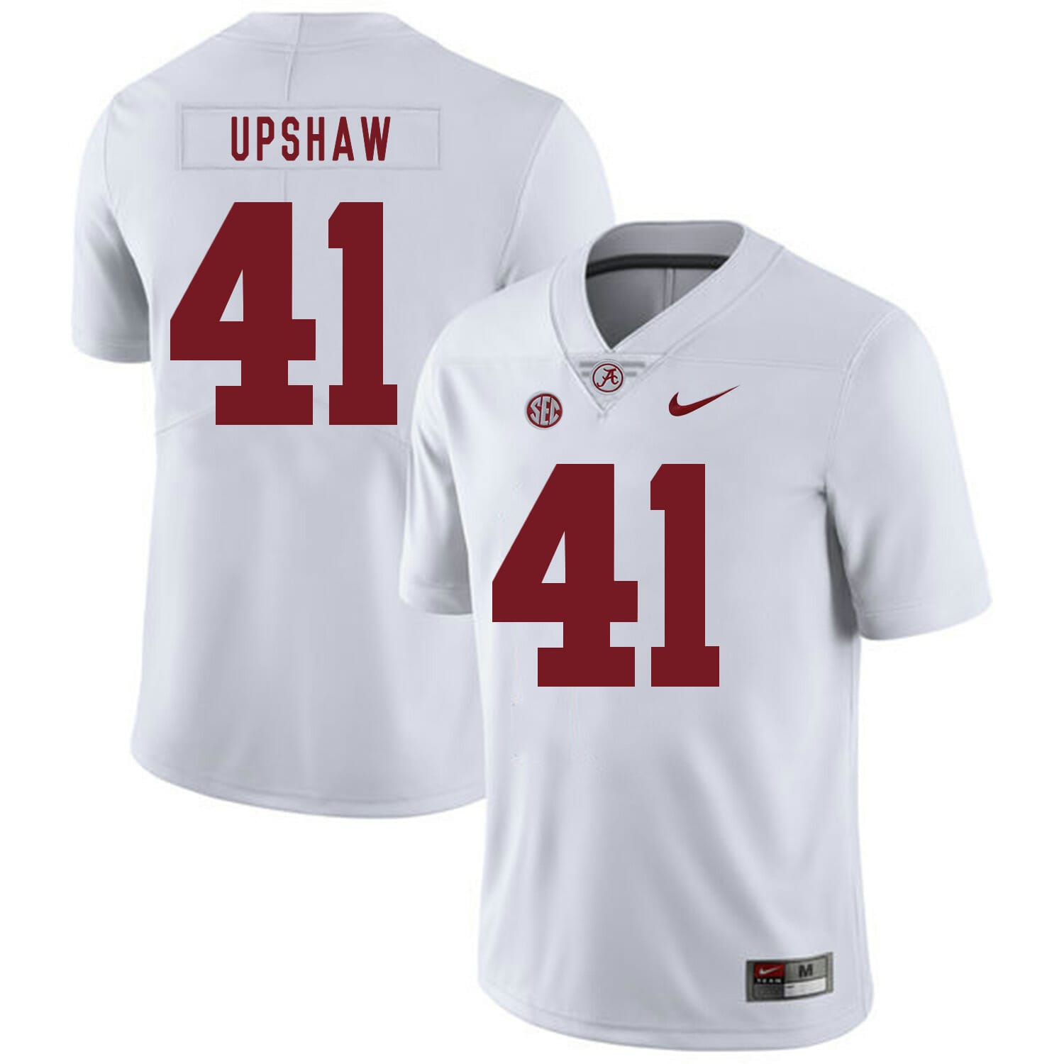 Alabama Crimson Tide NCAA Nike Crimson Courtney Upshaw #41 size 50 Jersey