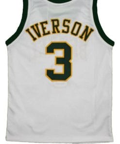 Allen Iverson #3 Bethel High School New Basketball Jersey White