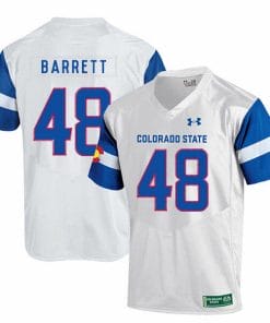 Colorado State Rams #48 Shaquil Barrett NCAA Football Jersey White - Top  Smart Design