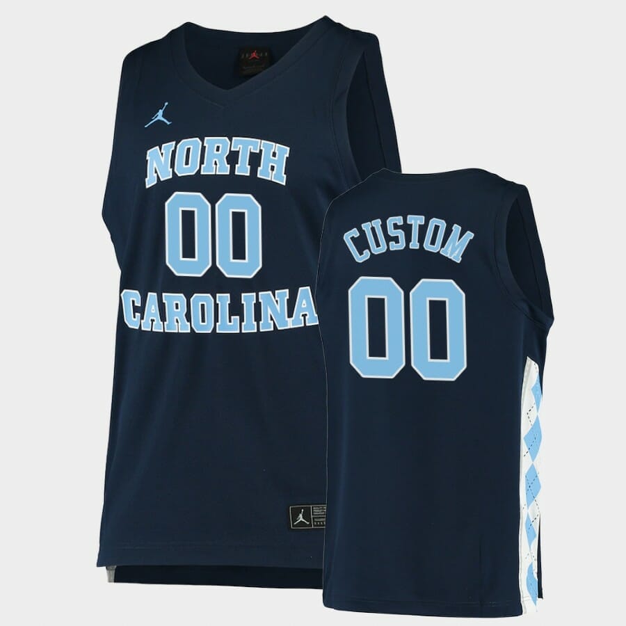 Custom North Carolina Basketball Jerseys, Sublimated