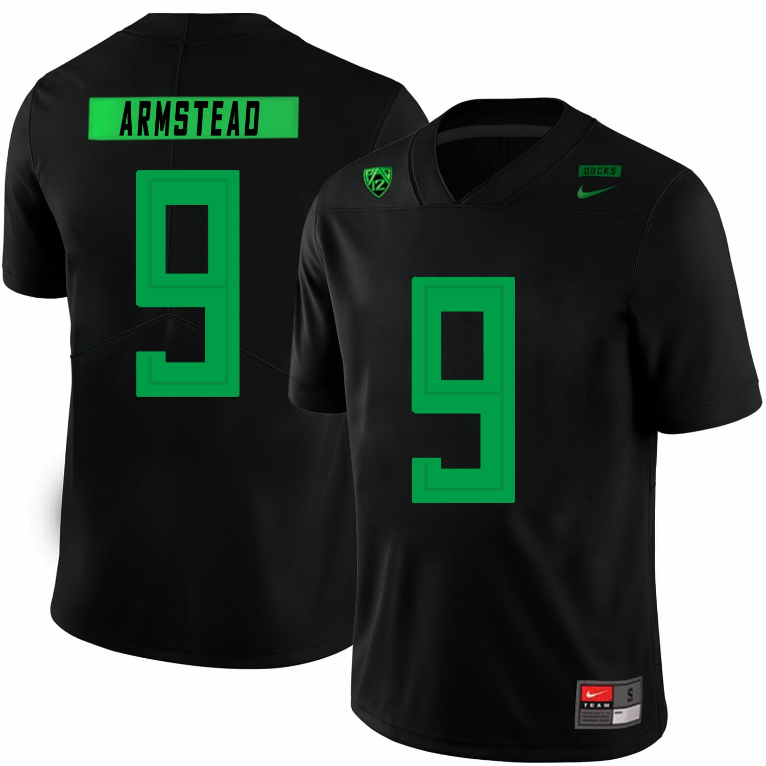 NCAA Football Jersey Oregon Ducks #9 Arik Armstead College Black