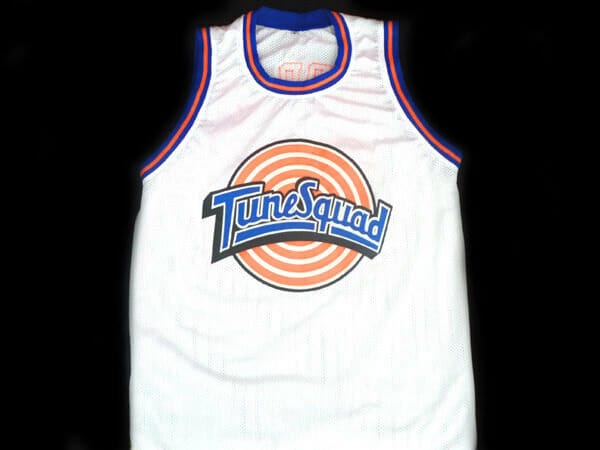Space Jam Tune Squad Bill Murray #22 Jersey Stitched Authentic White Sz  Small S