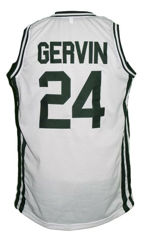 Basketball Jerseys George Gervin #24 College Jersey White