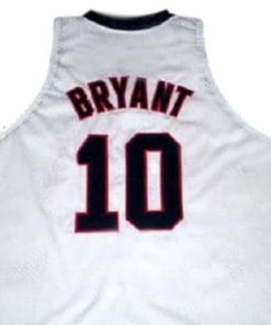 Kobe Bryant #10 Team USA Basketball Jersey White