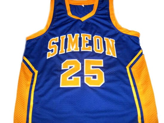 Derrick Rose High School Basketball Jersey Simeon 