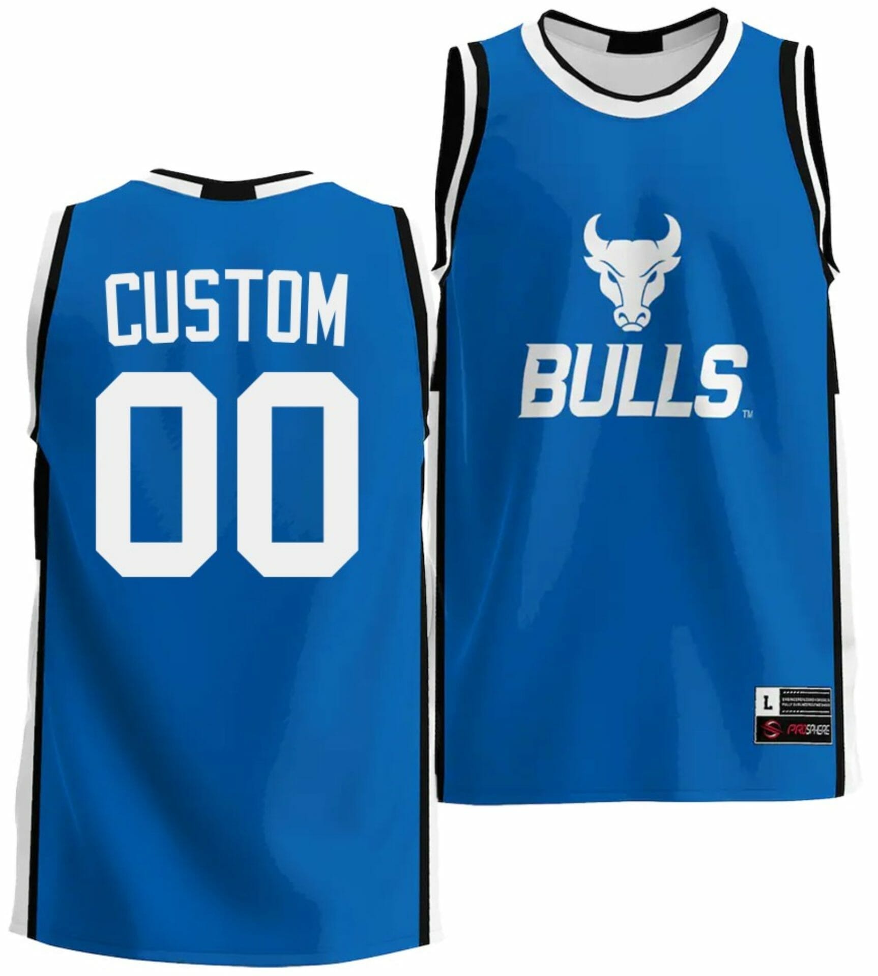 bulls jersey blue