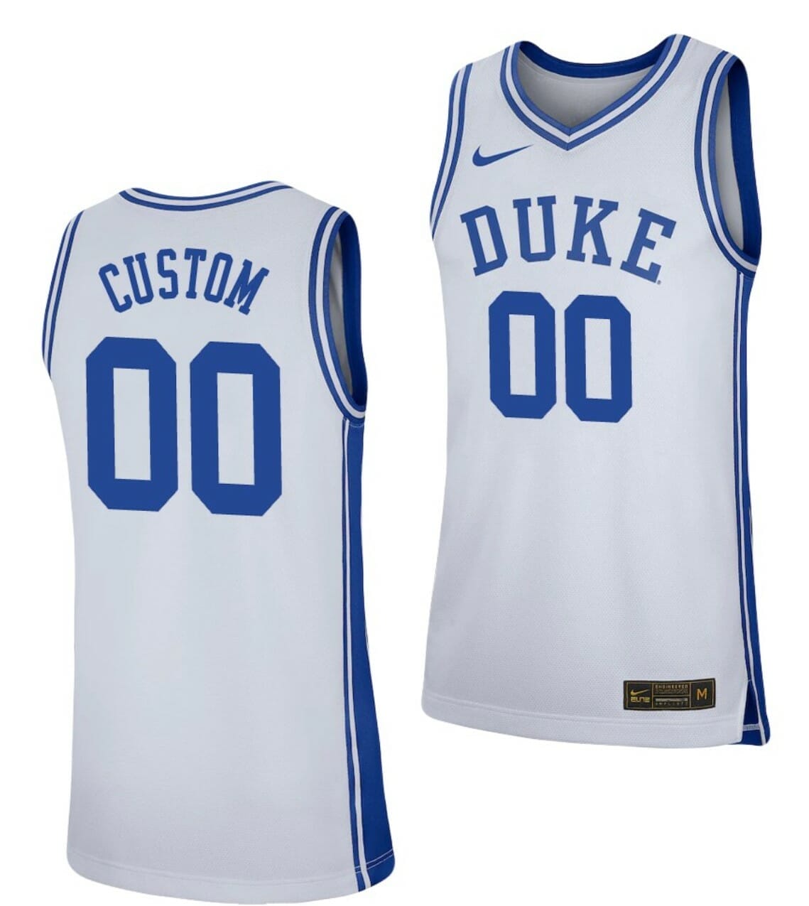 Available] Buy New Custom Duke Blue Devils Jersey White