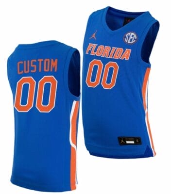 Custom Florida Gators Jersey Name and Number College Baseball Black