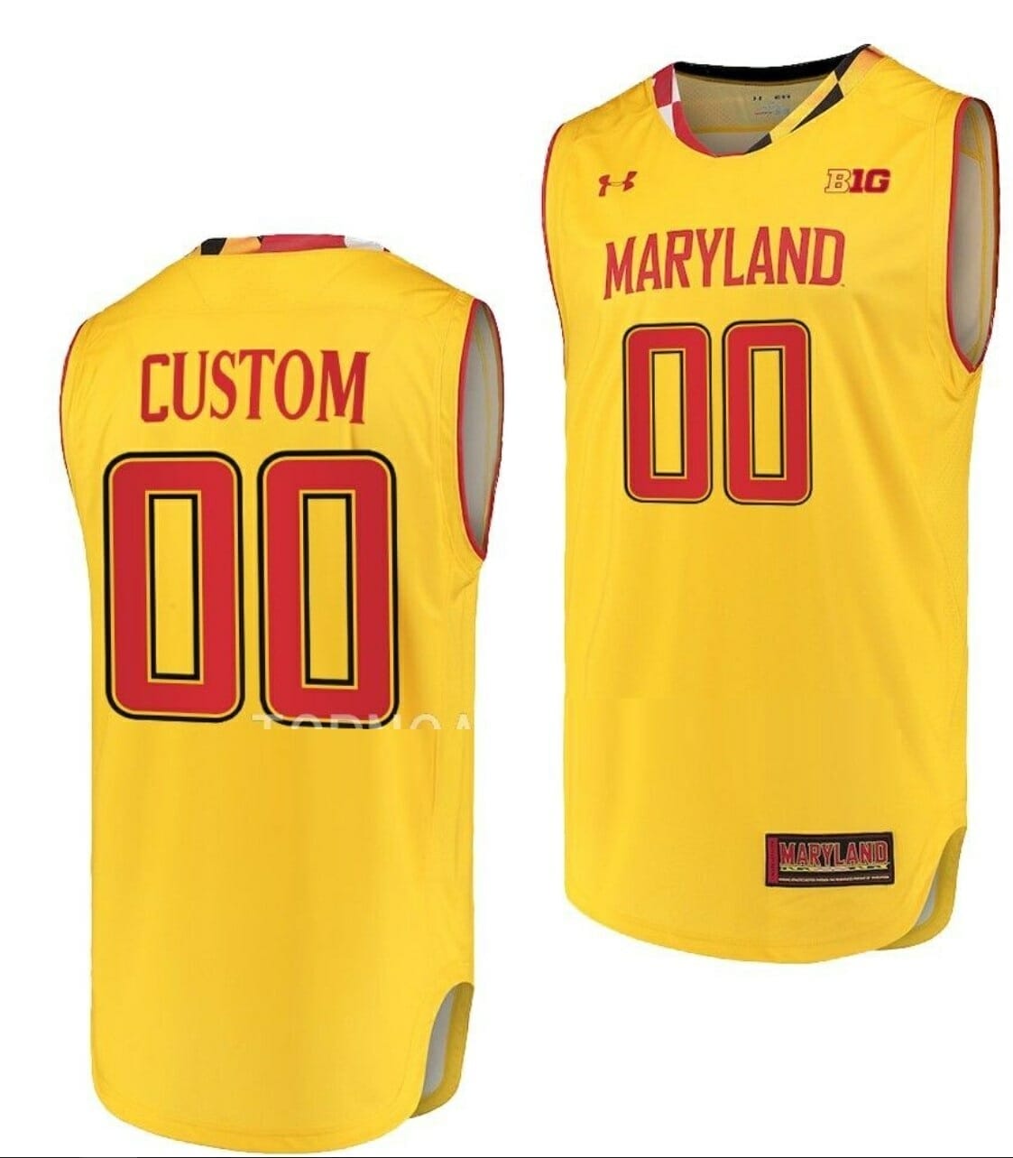 Custom maryland sale basketball jersey