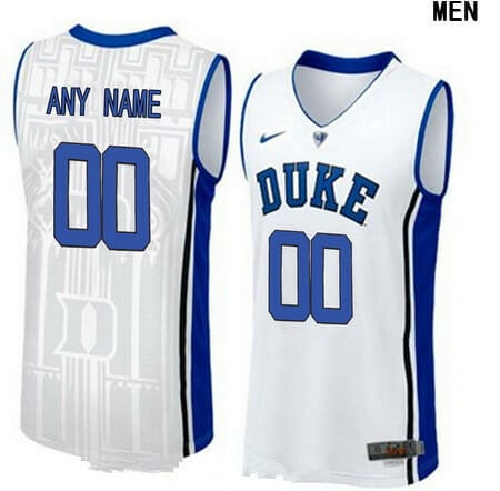 Trending] New Duke Blue Devils Custom Jersey College Football White