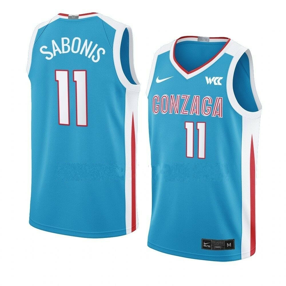 gonzaga basketball uniforms 2021