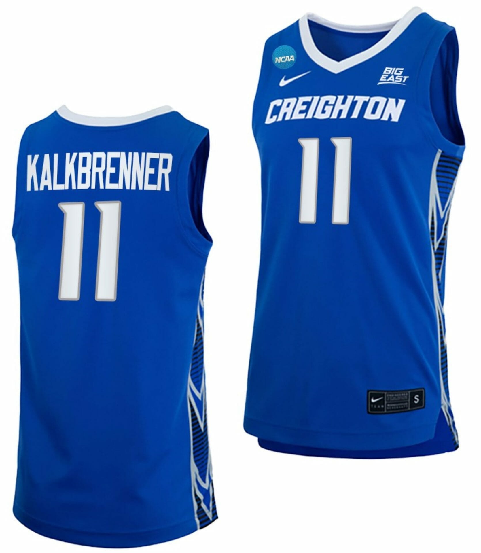 Custom College Basketball Jerseys Creighton Bluejays Jersey Name and Number Retro White