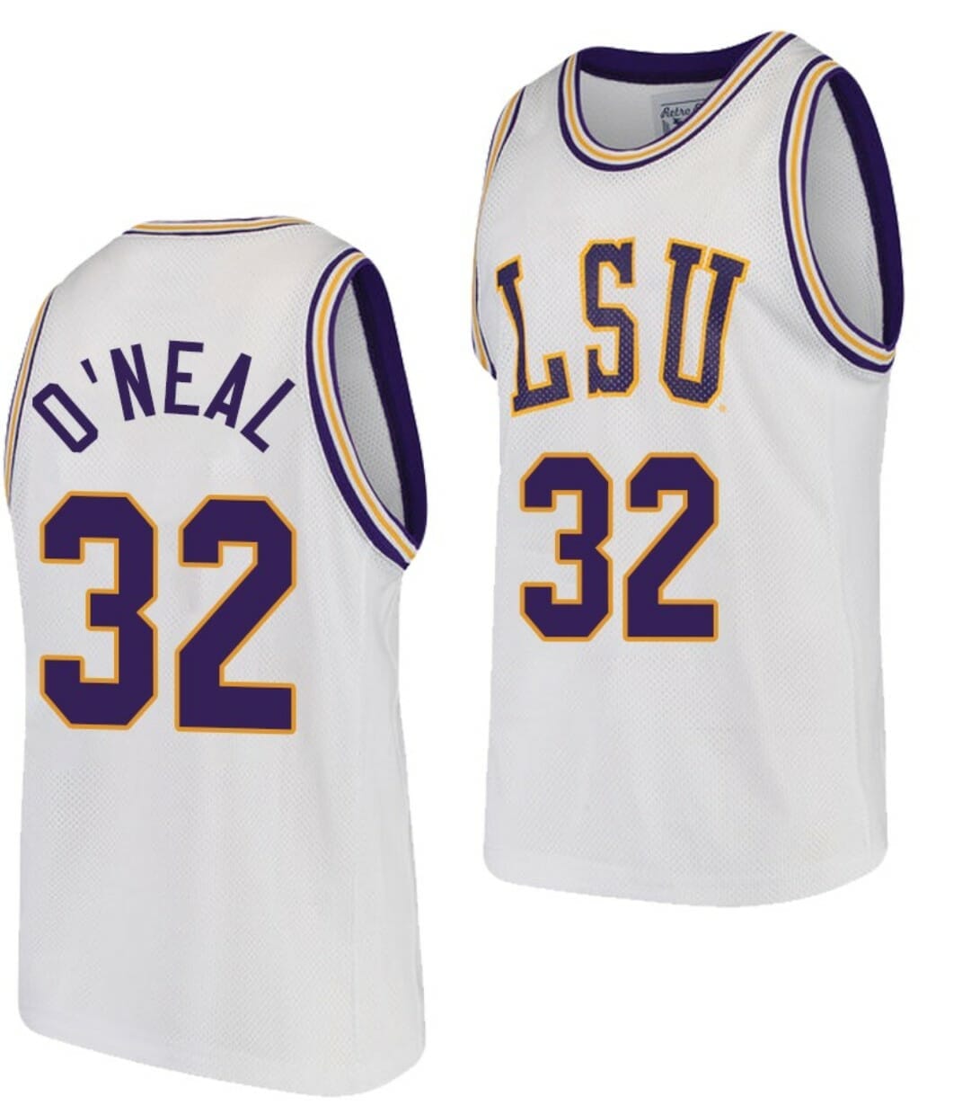 White LSU Tigers NCAA Jerseys for sale