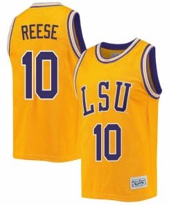 Mainstream Sommerhus nærme sig Available] Buy New Angel Reese Jersey LSU Tigers Gold #10