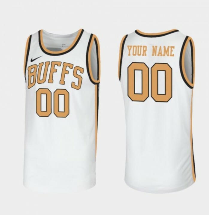 Youth ProSphere White #1 Colorado Buffaloes Replica Basketball Jersey