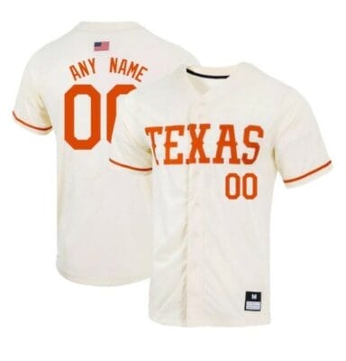 Buy NCAA TEXAS LONGHORNS PRACTICE DAY BASEBALL JERSEY for EUR