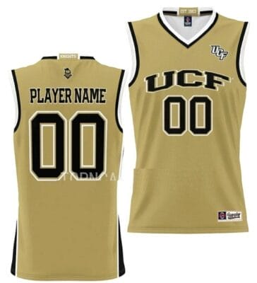 Custom College Basketball Jerseys UCF Knights Jersey Name and Number White