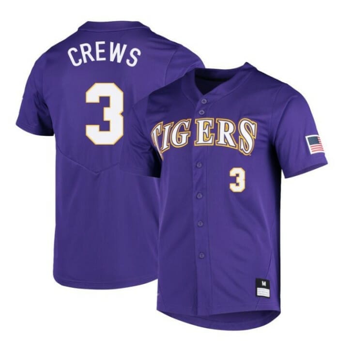 Available Now] Buy New Custom LSU Tigers Baseball Jersey