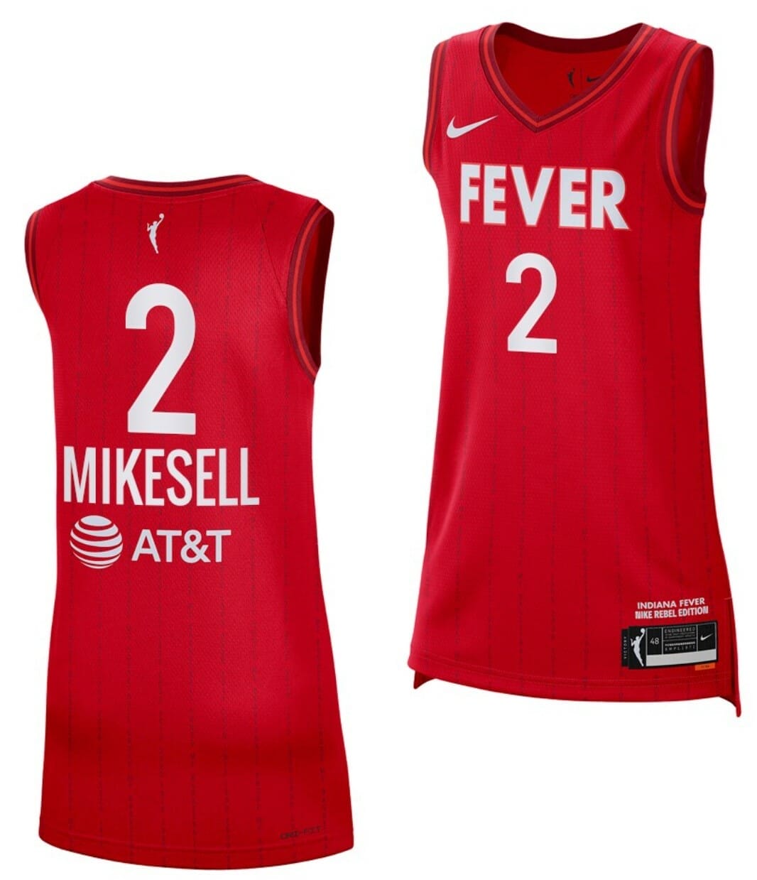 Top Players College Basketball Jerseys Taylor Mikesell Jersey Rebel Edition Indiana Fever 2023 WNBA Draft Red #2