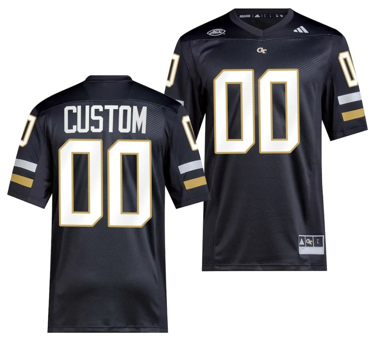 Georgia Bulldogs 2023 Champions Gold Custom Jersey - All Stitched