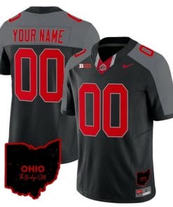 Custom Ohio State Buckeyes Jersey Name and Number College Football Stitched Alternate Black Special