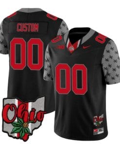 Custom Ohio State Buckeyes Jersey Name and Number College Football 2023 Stitched Alternate Black