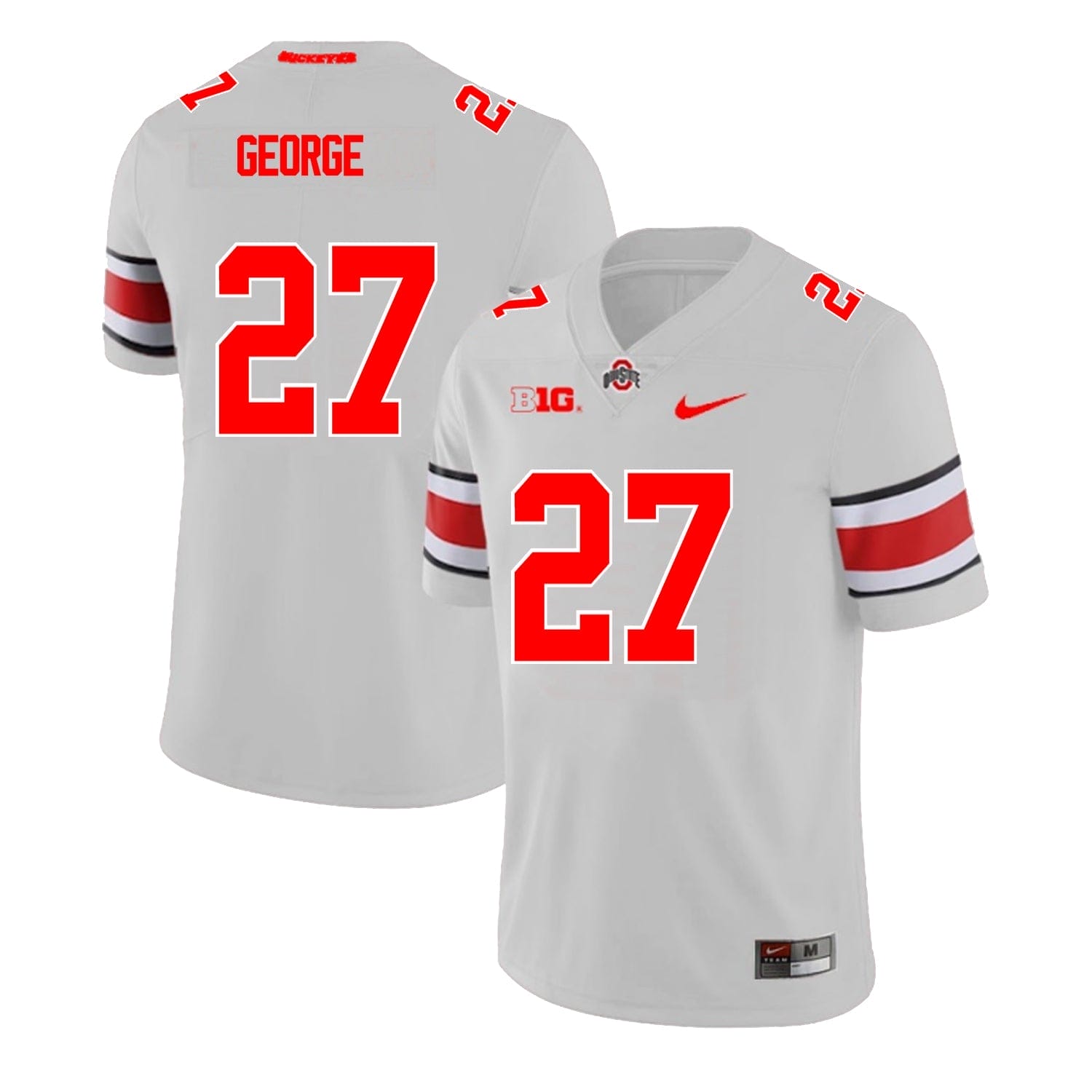 [trending] Shop New Eddie George Jersey #27 Gray